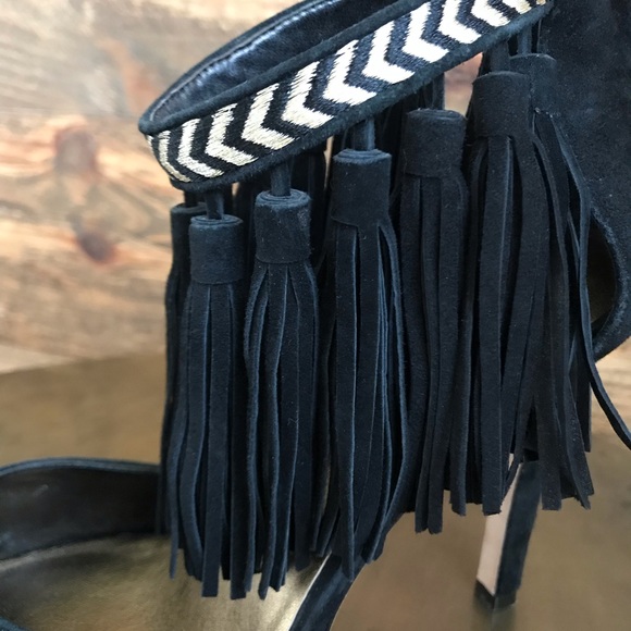 Cynthia Vincent - Ankle Fringe Pump - Picture 5 of 7